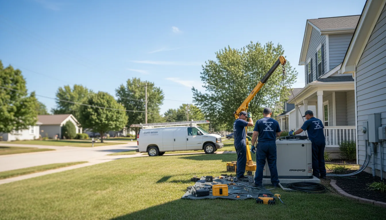 Generator Installation in Sterling Heights, MI near me